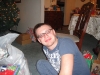 Jesse after Christmas Eve dinner