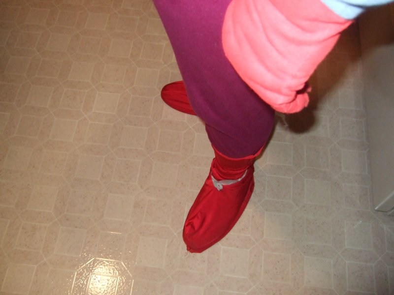 X the Eliminator Costume, shoes X the Eliminator Costume, shoes