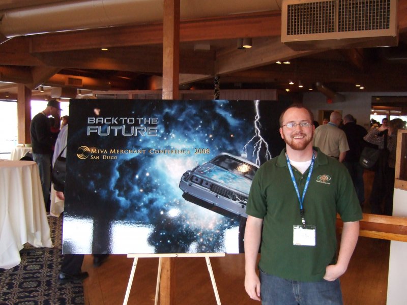 Dave Malone at the Miva Conference Mixer